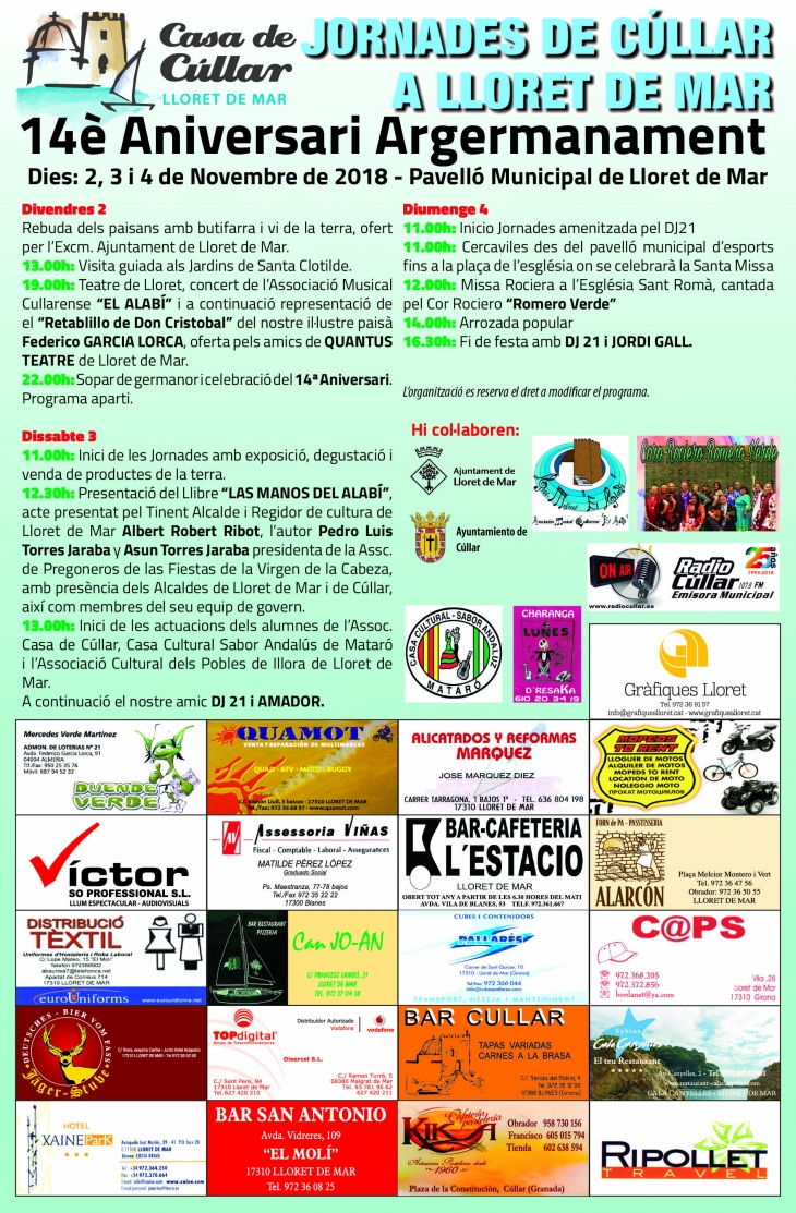 Jornadas Culturales - Casa de Cúllar