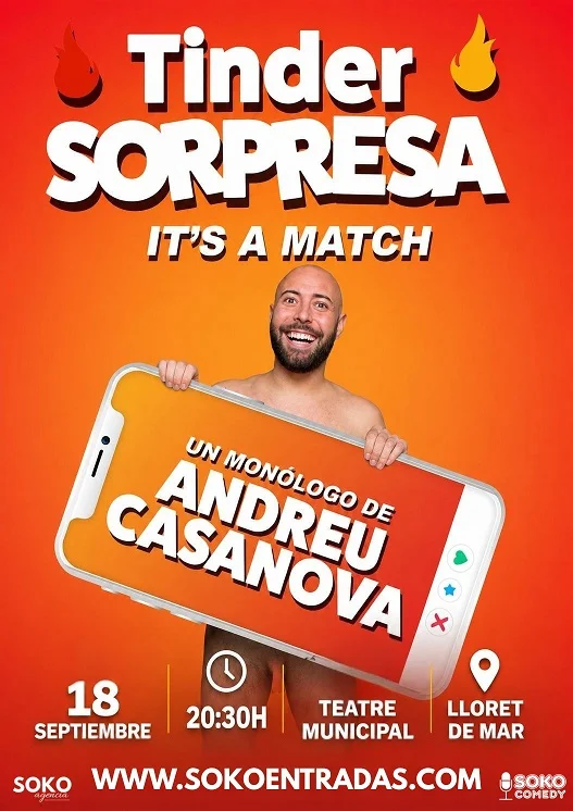 TINDER SORPRESA, AMB ANDREU CASANOVA